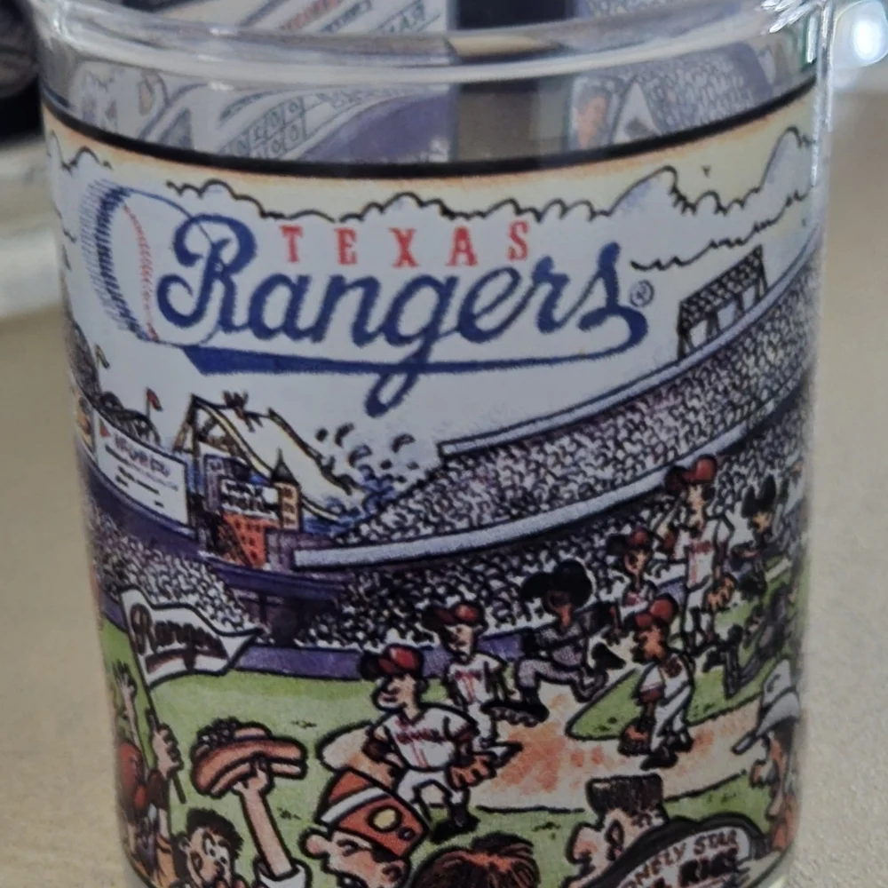 📣Set of 5🥃 Bama Crimson Tide🏈 Stuttgart Germany Mug Texas Rangers⚾ 📣AS IT